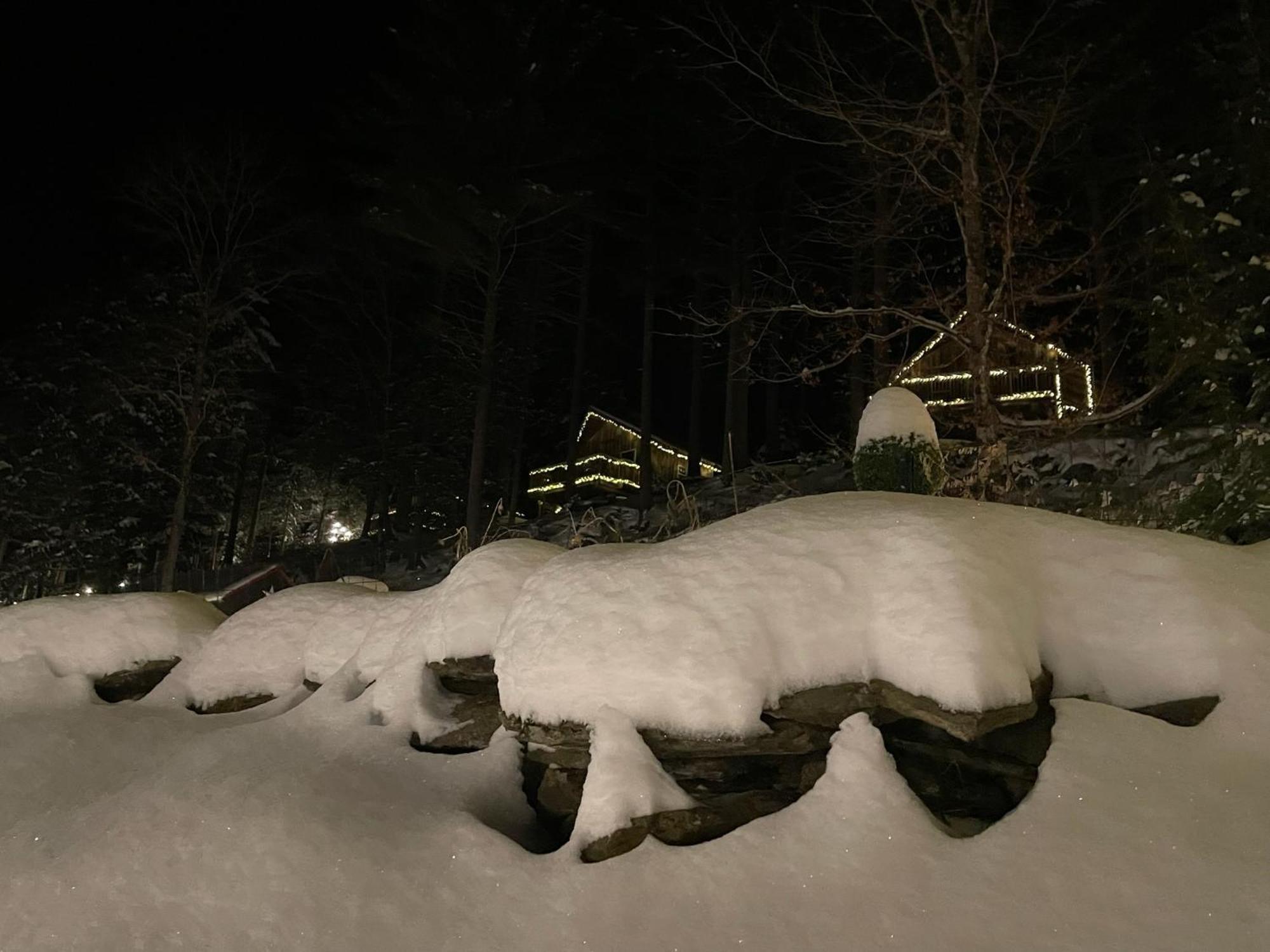 Grunberg Haus Inn & Cabins Waterbury Bagian luar foto